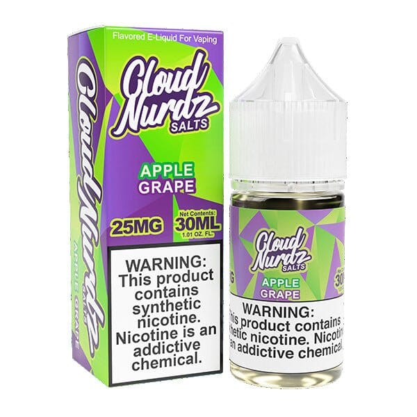 Cloud Nurdz Tfn Salts 30mlのApple Grape
