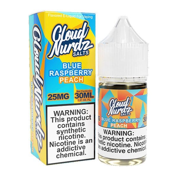 Cloud Nurdz Tfn Salts 30mlのBlue Raspberry Peach