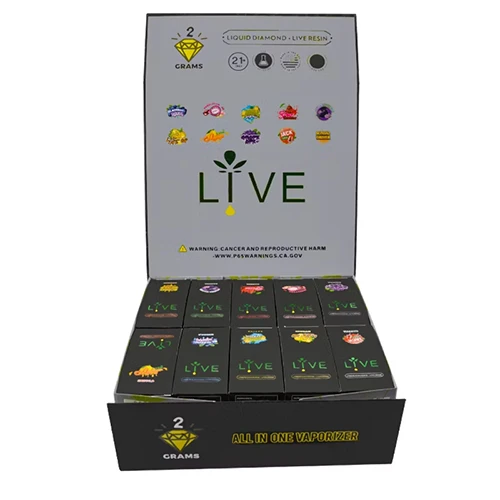 Live Resin 2 Gram Disposables Vape
