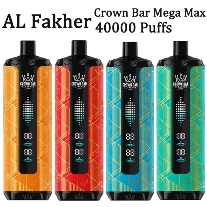 AL Fakher 40K パフ 40000 クラウン バー メガ マックス卸売使い捨て VAPE