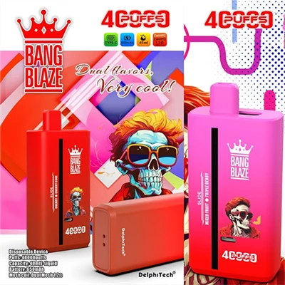 Bang Blaze 40000 40K パフ デュアル フレーバー