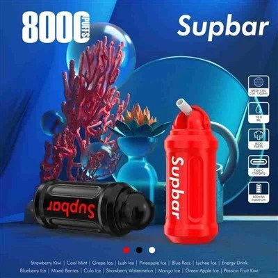 Supbar 8000パフ蒸気