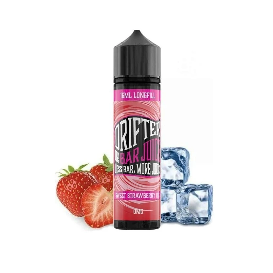 甘いイチゴの氷の漂流者塩30ml